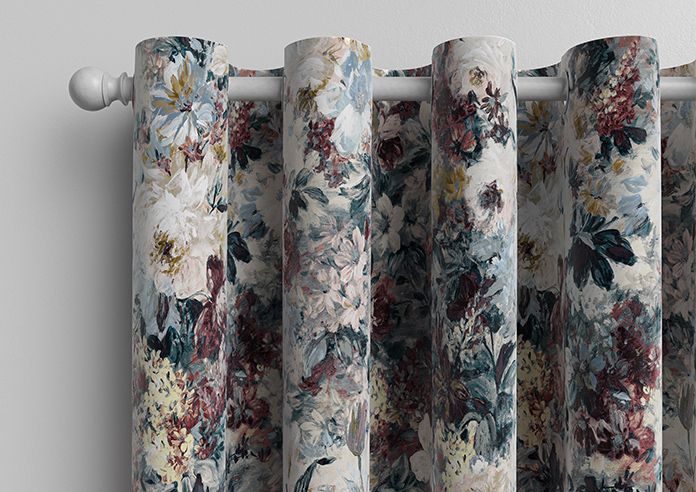 Philippa, Petrol - Made to Measure Curtains - Image 12